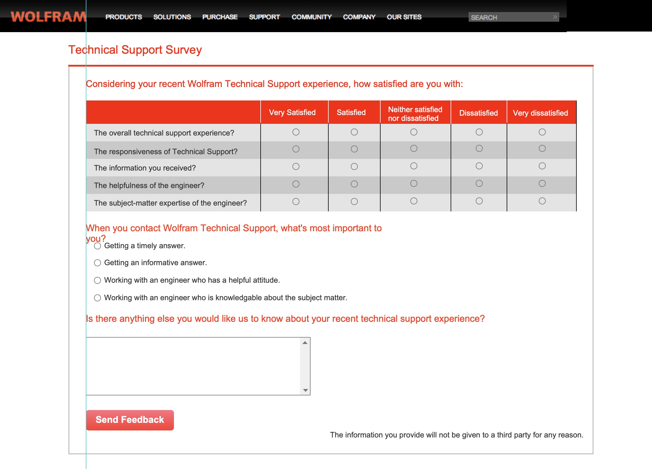 Wolfram Research Technical Support Survey System, eleventh work sample